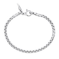 Armband Giovanni Raspini Herr Mini veneziana in Silber 12233L